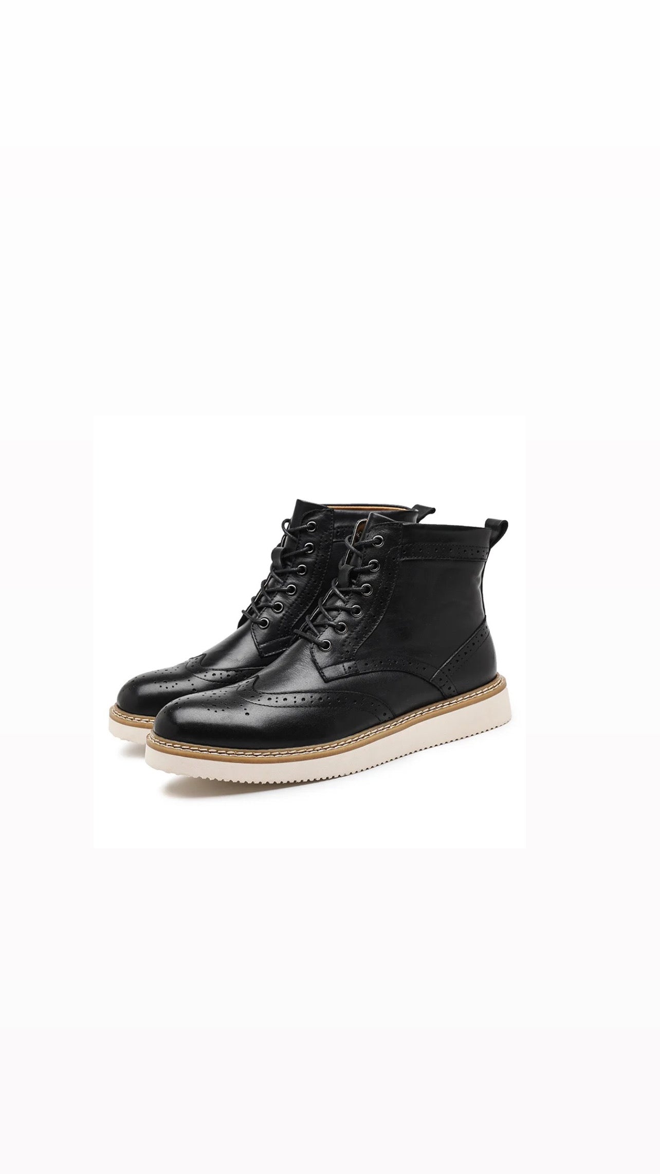 Wingtip Boot (Black)