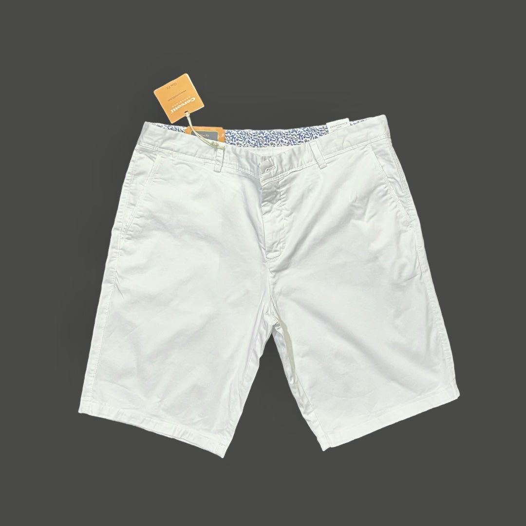 White Khaki Short Pants