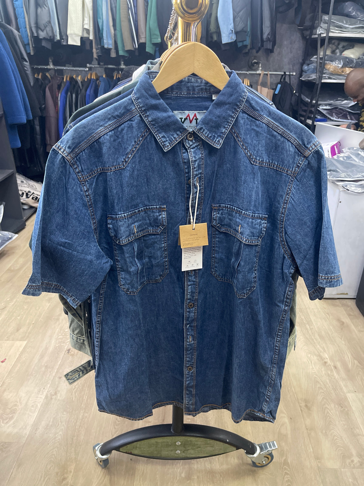 Blue Denim Shirt