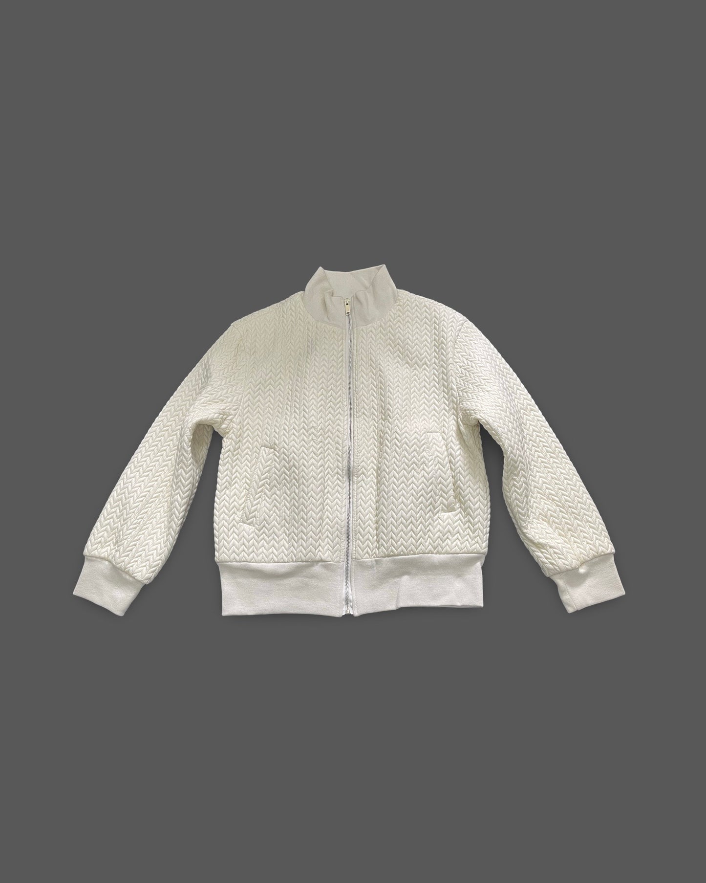 Chain Link Bomber Jacket