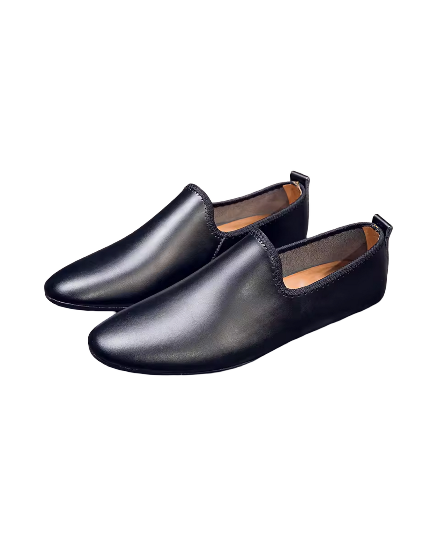 Thin Sole Loafers (Black)