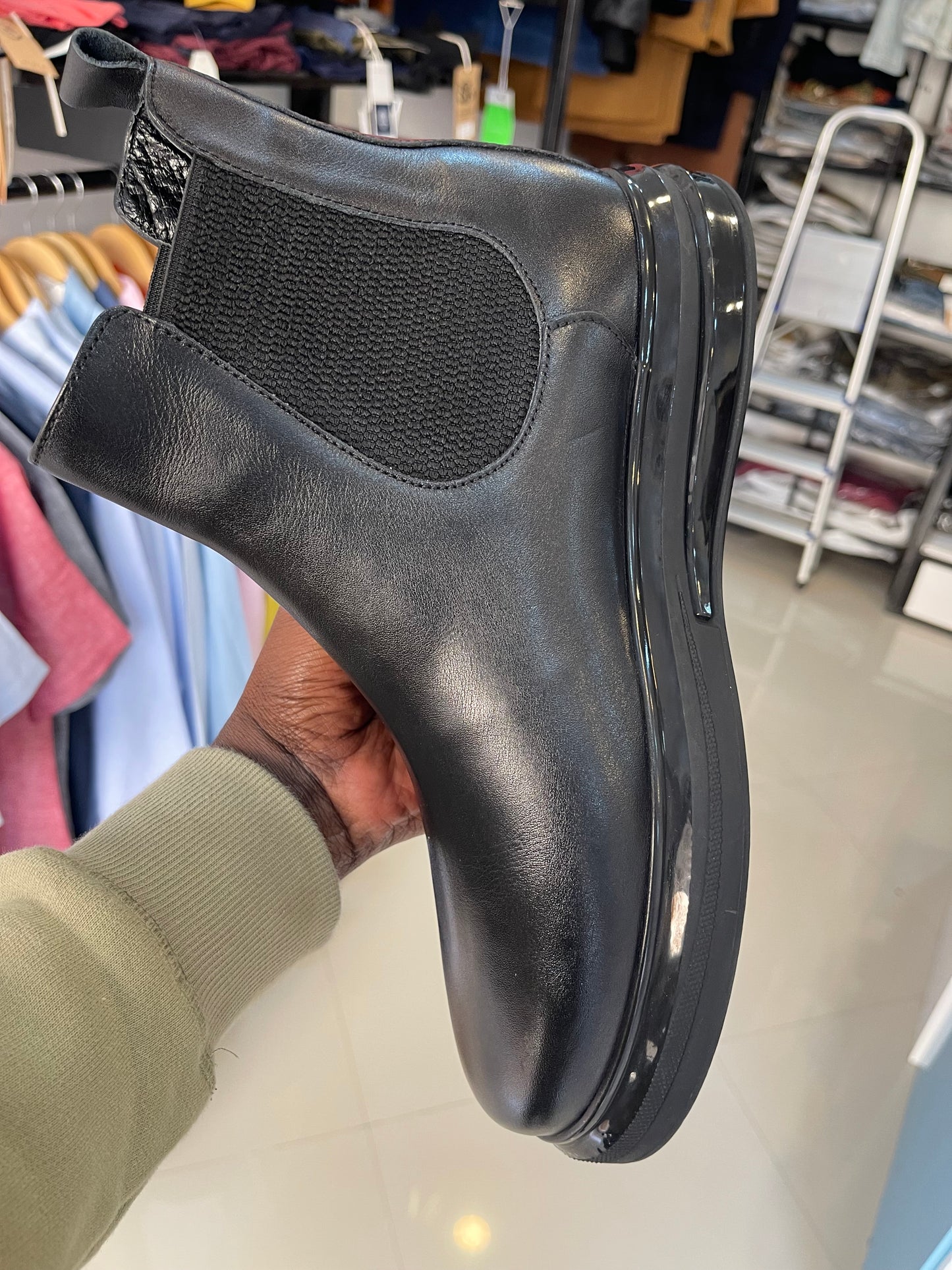 Black Chealse Boot
