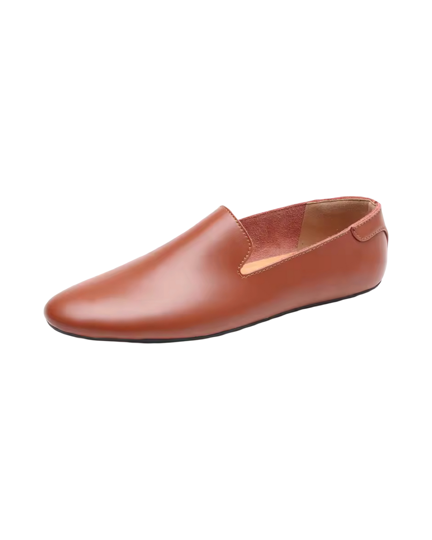 Thin Sole Loafers (Brown)