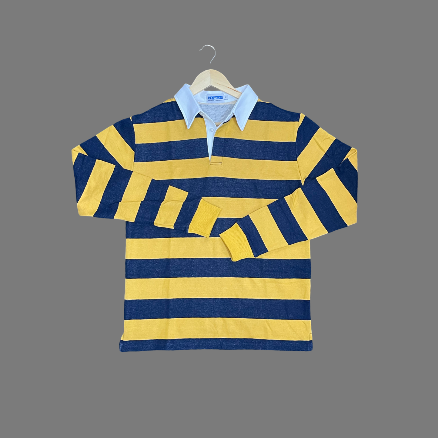 Alfa9 Rugby Shirts- Mustard Yellow