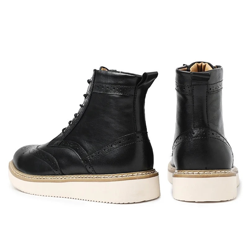 Wingtip Boot (Black)