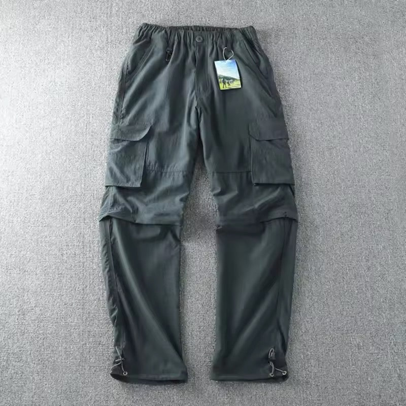 Light Cargo Pants (Grey)