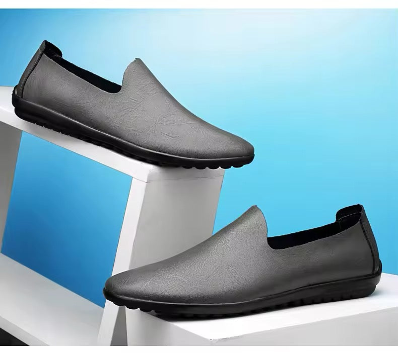 Thin Sole Loafers (Grey)