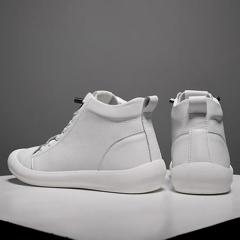 Light Hightop Sneaker- White