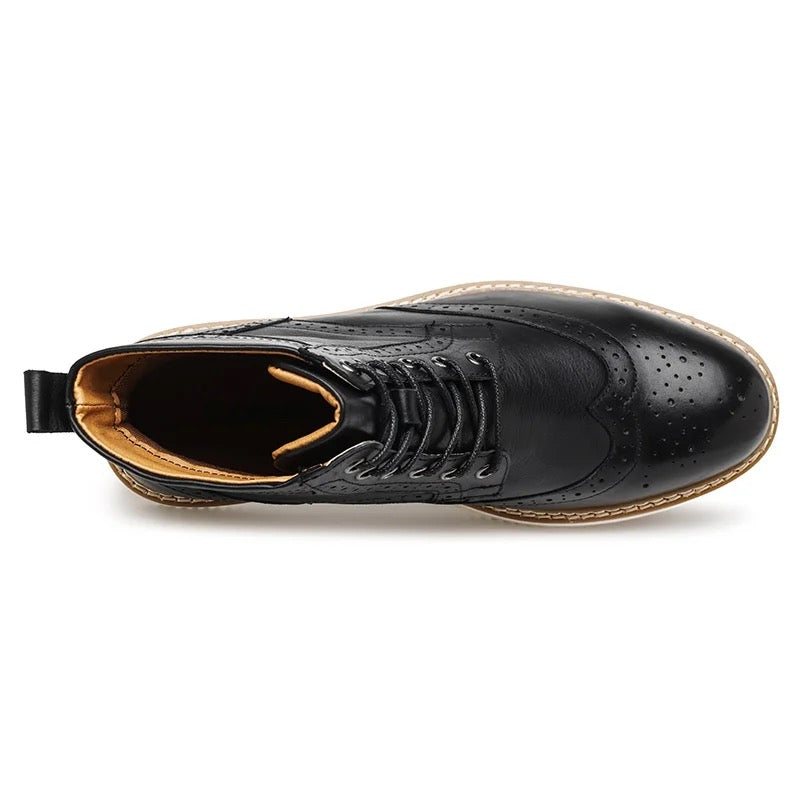 Wingtip Boot (Black)