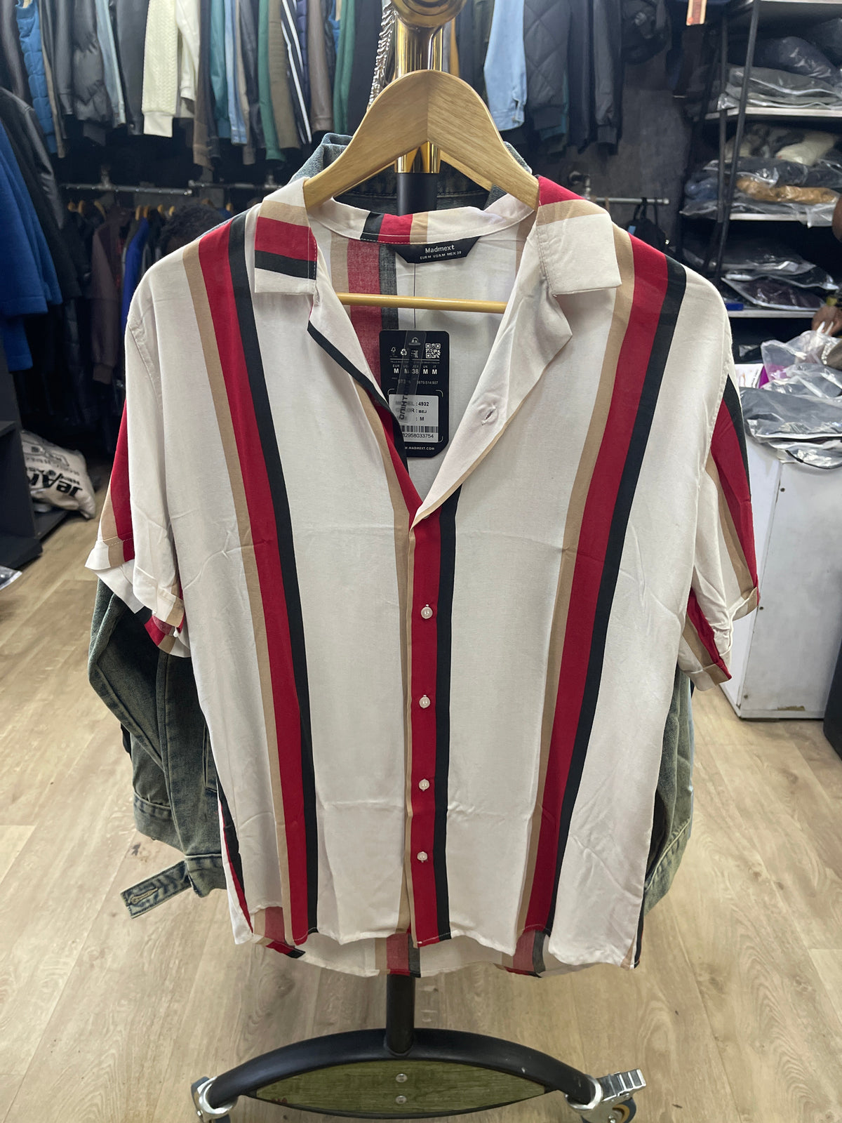 Camp Collar Shirt (Maroon)
