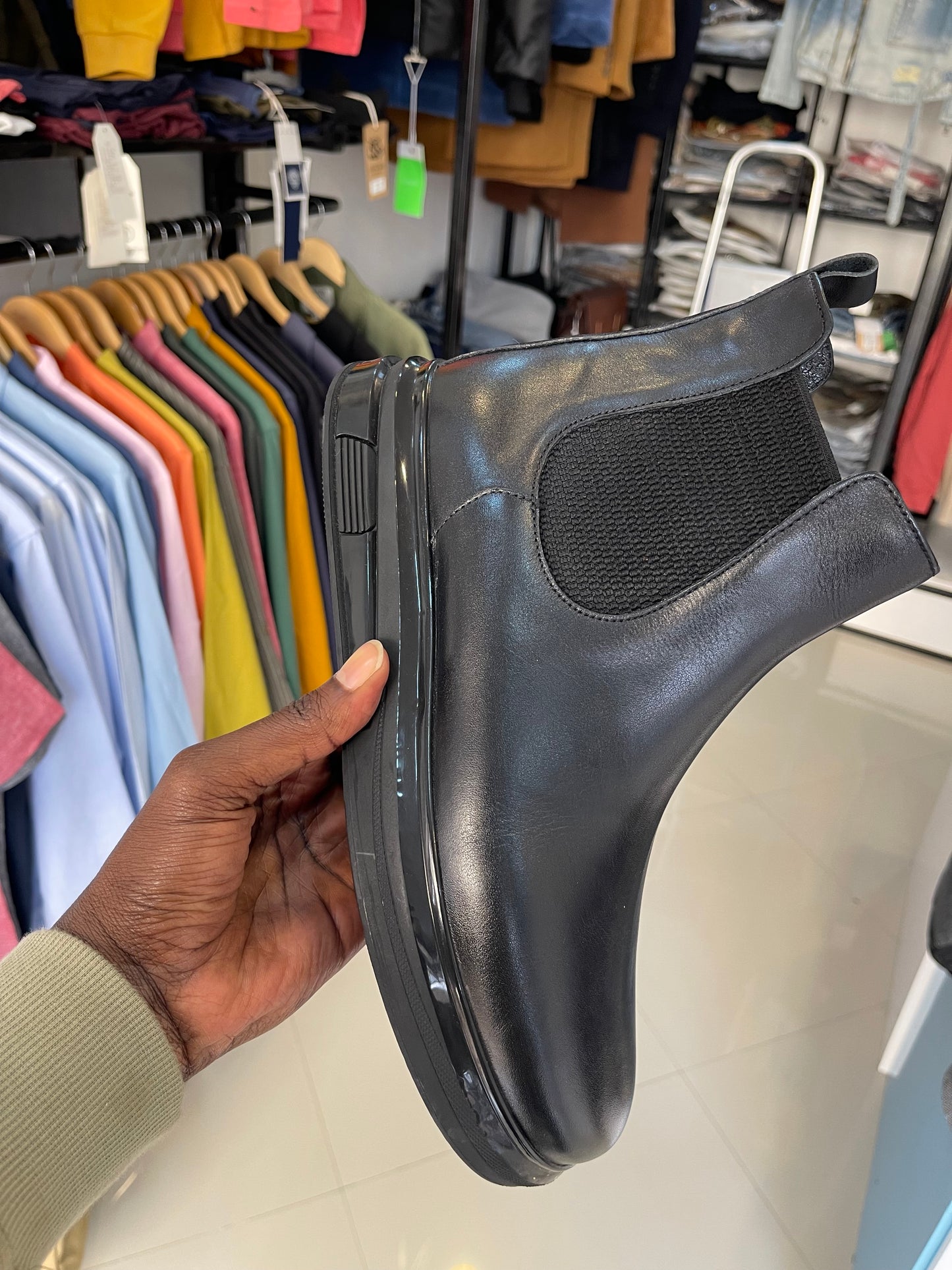 Black Chealse Boot