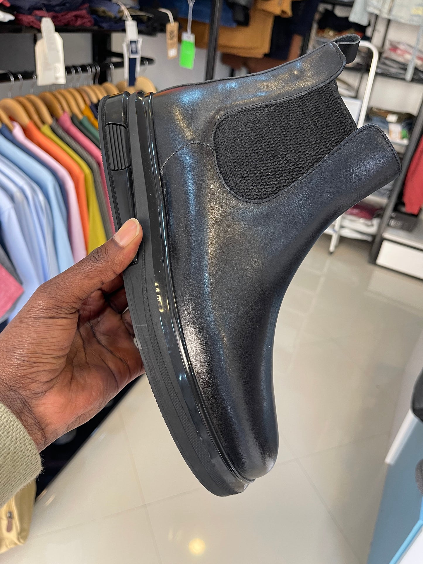 Black Chealse Boot
