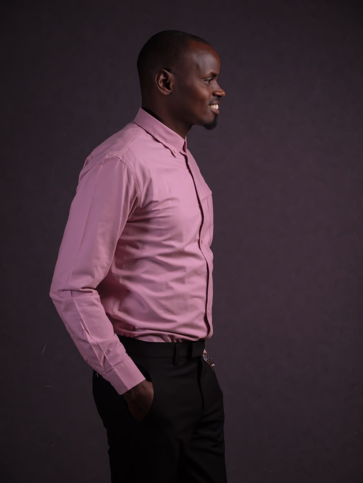 Formal Cotton Shirt (Mauve)