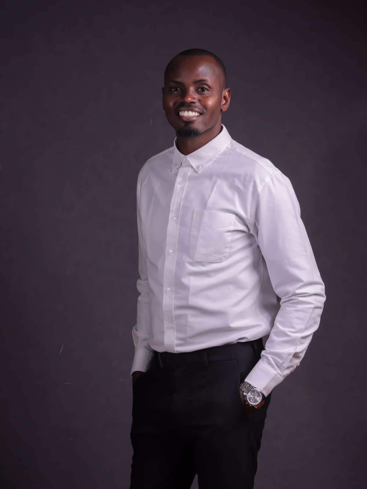 Formal Cotton Shirt (White)