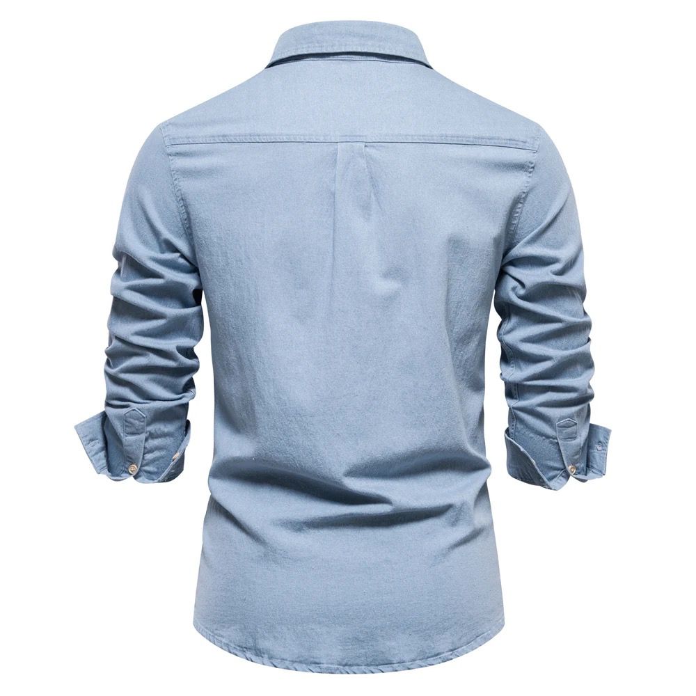 Long Sleeved Denim Shirt