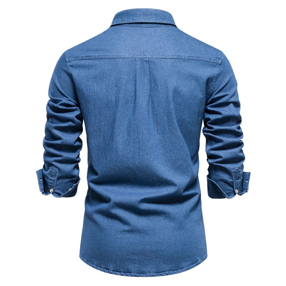 Long Sleeved Denim Shirt