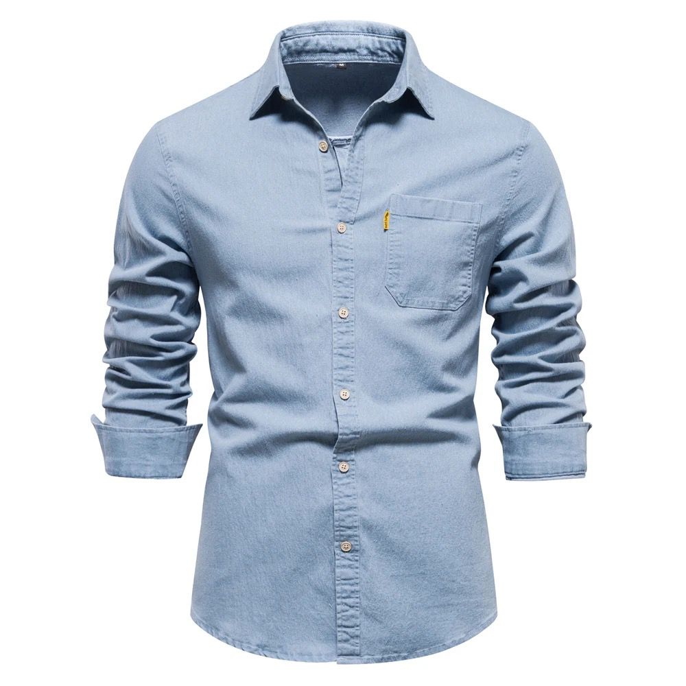 Long Sleeved Denim Shirt