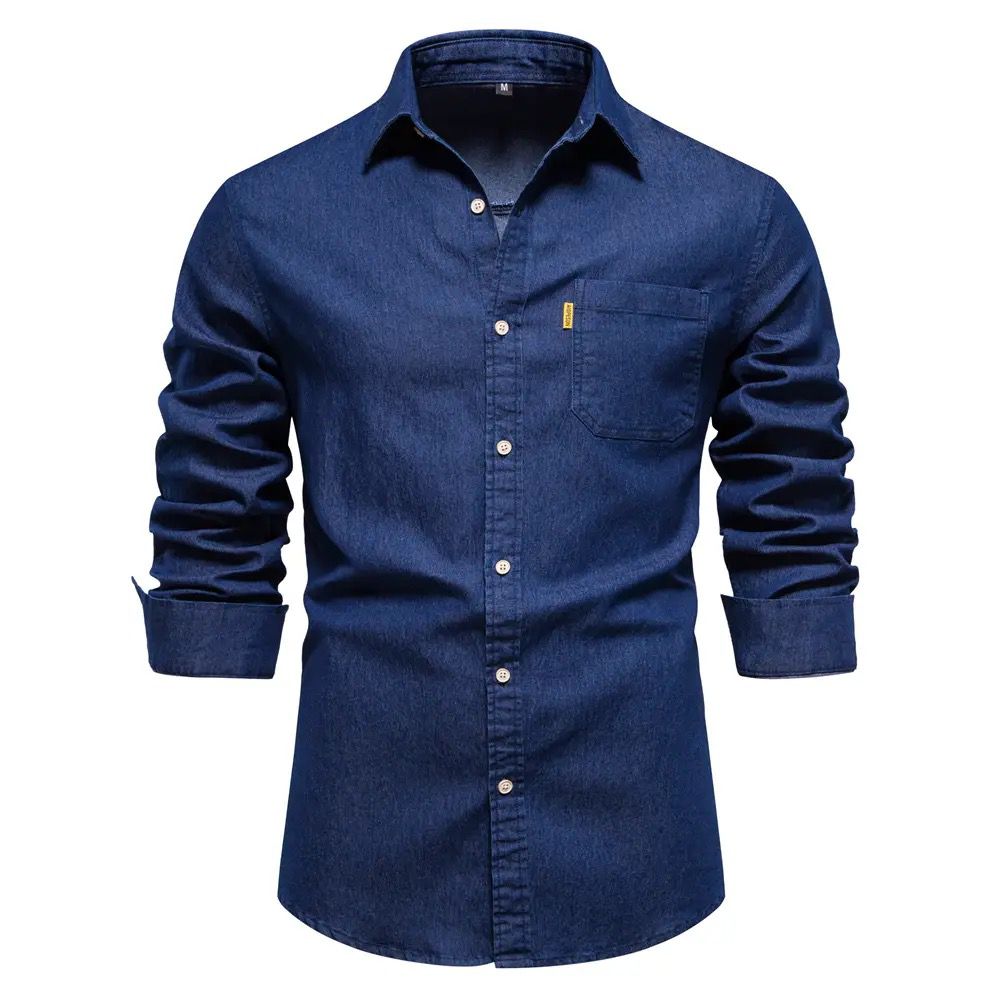 Long Sleeved Denim Shirt