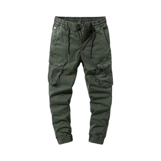 Banded Cargo Pants(Green)