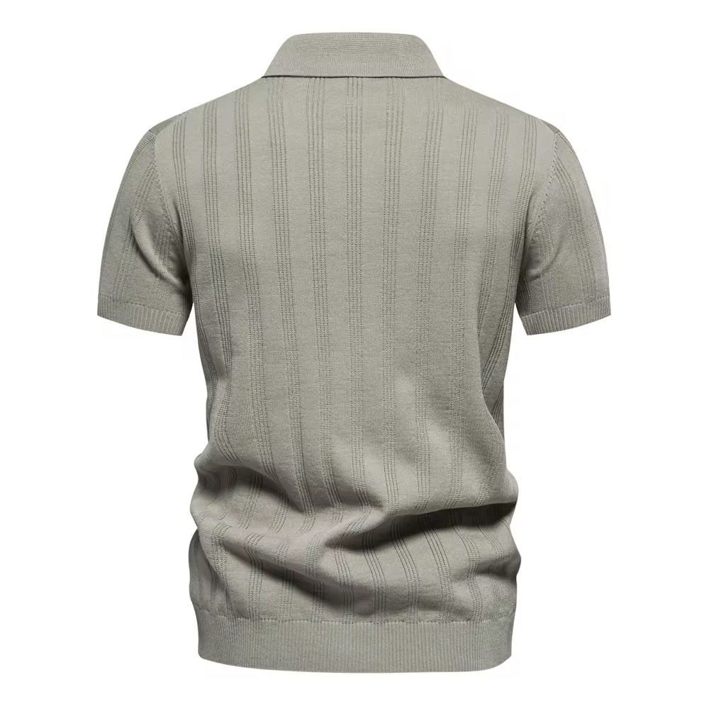 Woven Polo(Beige)