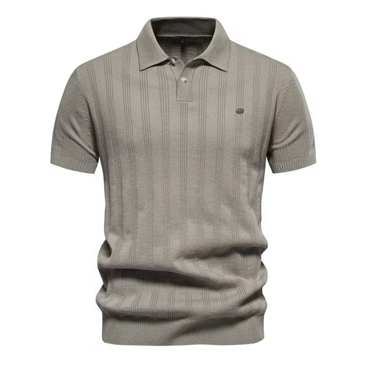 Woven Polo(Beige)