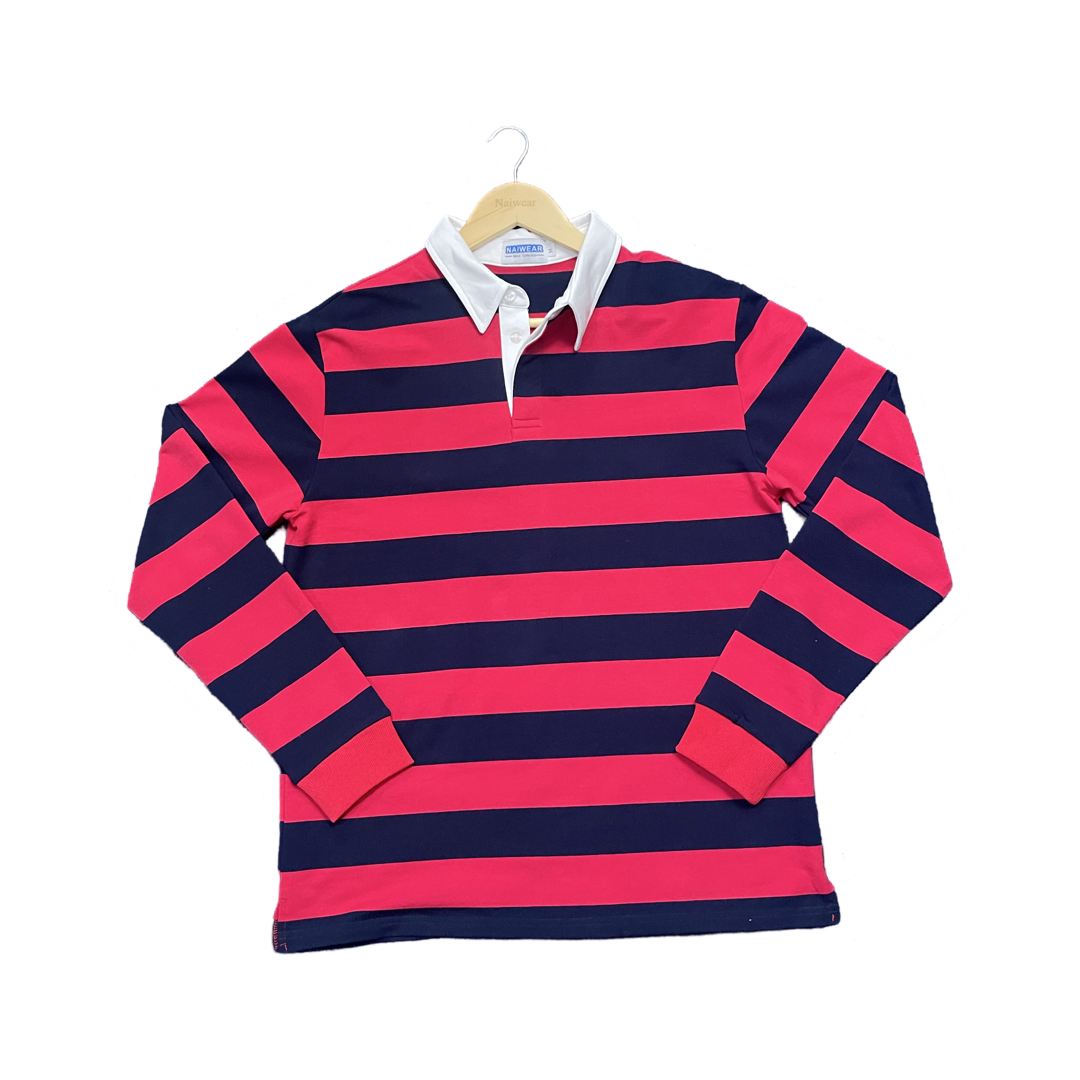 Alfa9 Rugby Shirts- Red