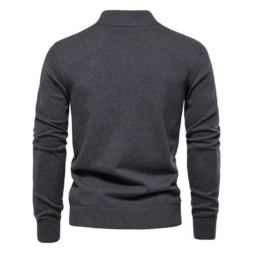 Button Up Cardigan(Dark grey)