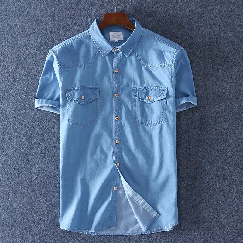 Light Blue Denim Shirt