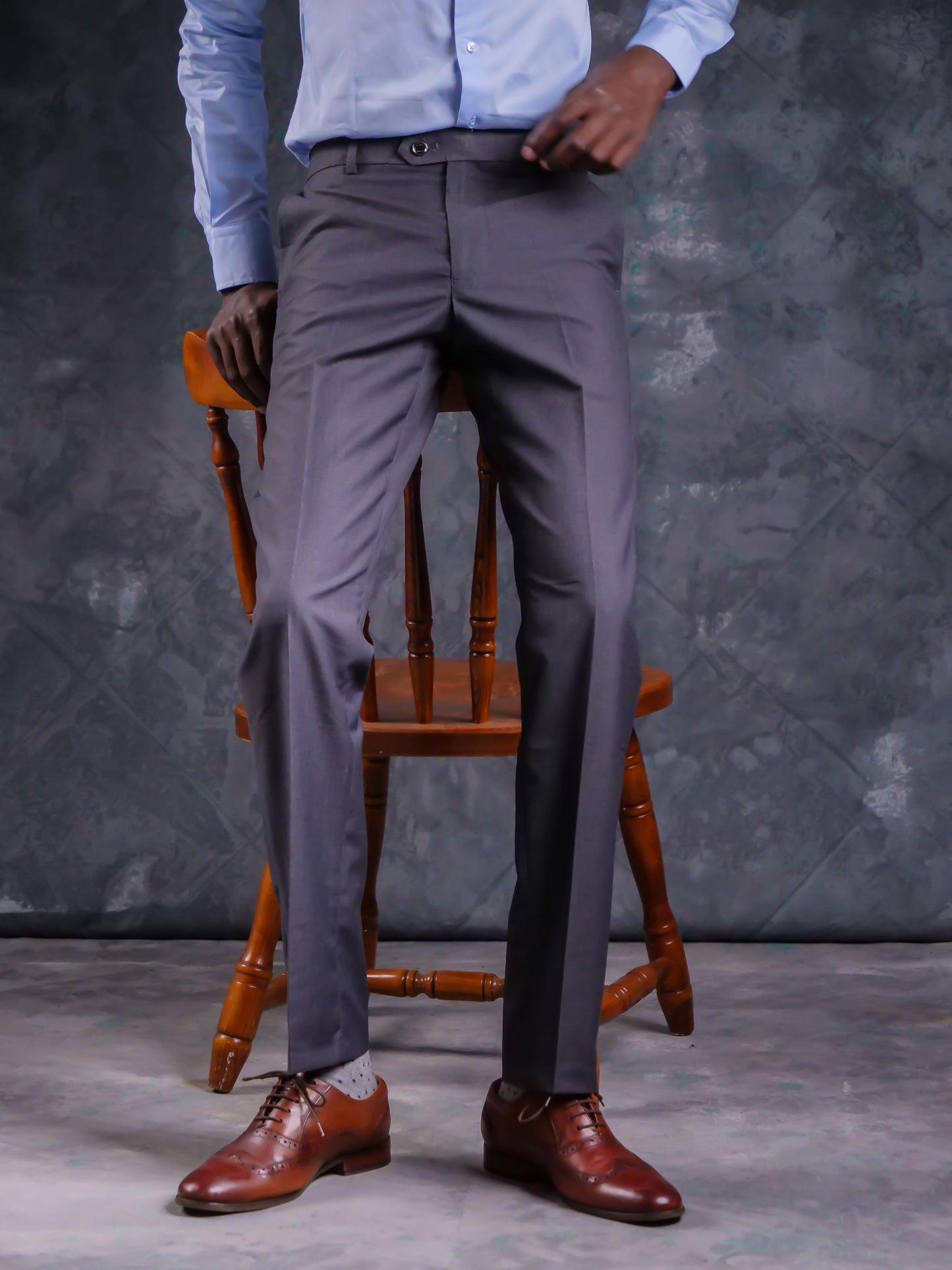 Grey Official Trousers