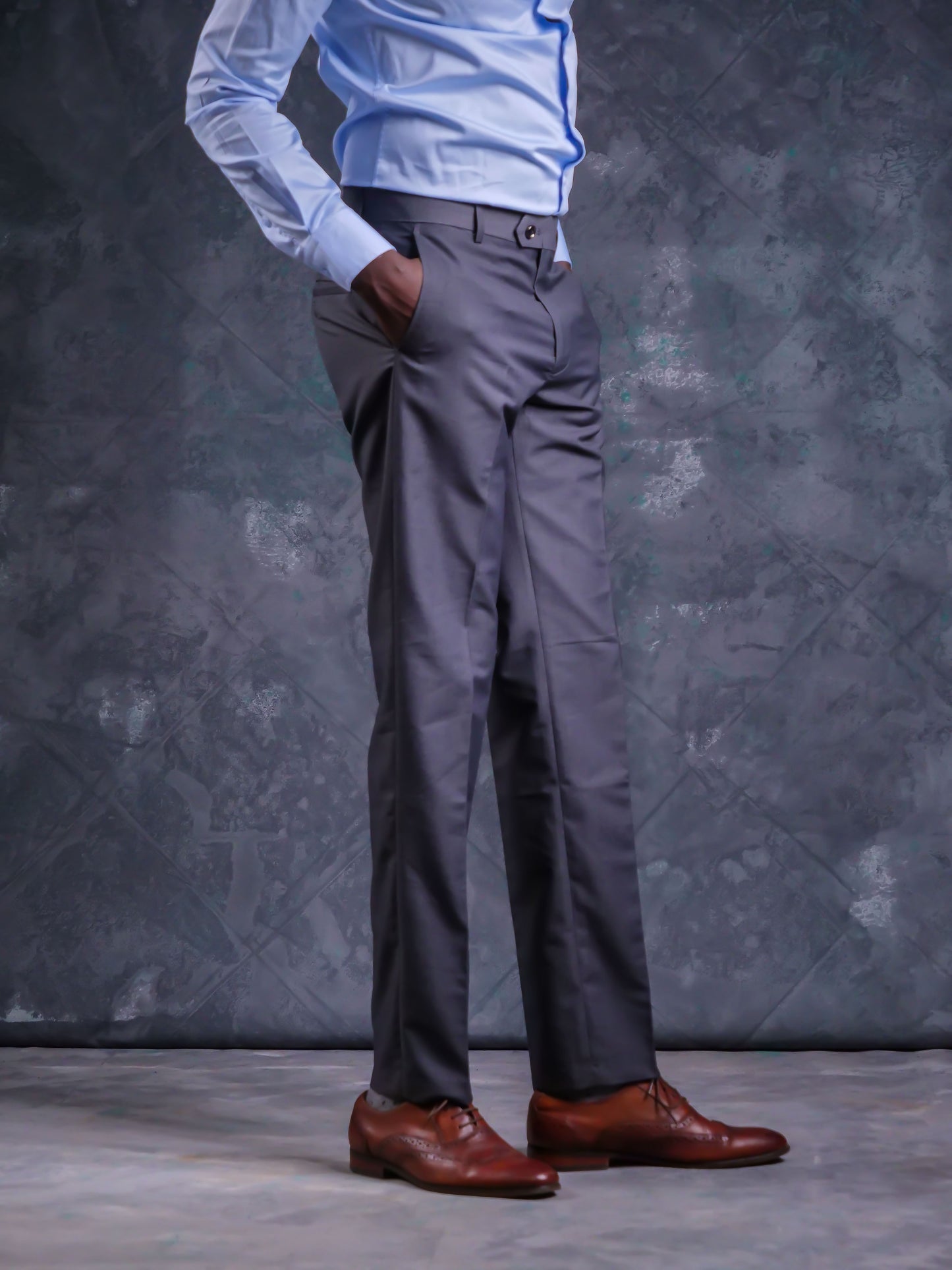 Grey Official Trousers