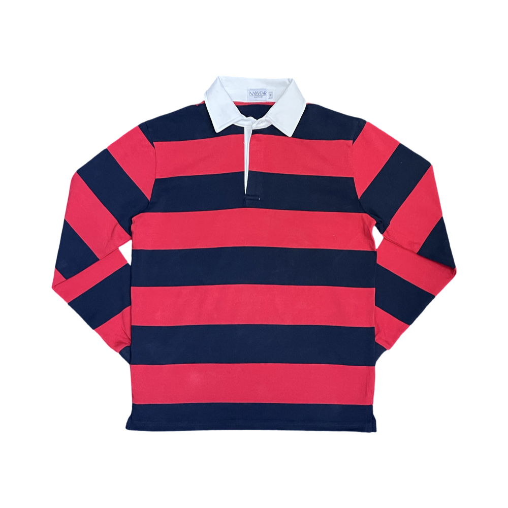Alfa9 Rugby Shirts- Red