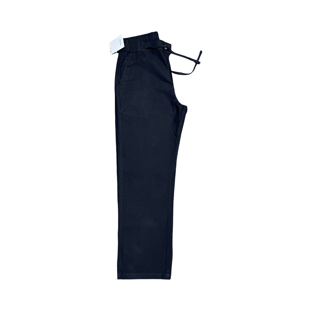 Black Linen Pants Buggy