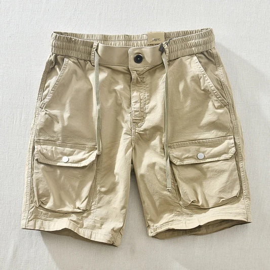 Banded cargo shorts(khaki)
