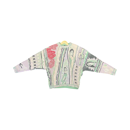 Dominion Art Sweater - BEIGE