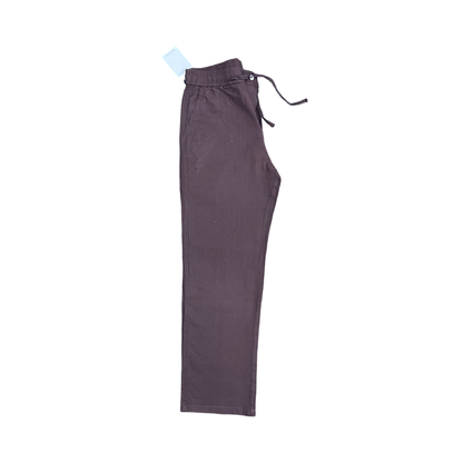 Pastel Burgundy Linen Pant