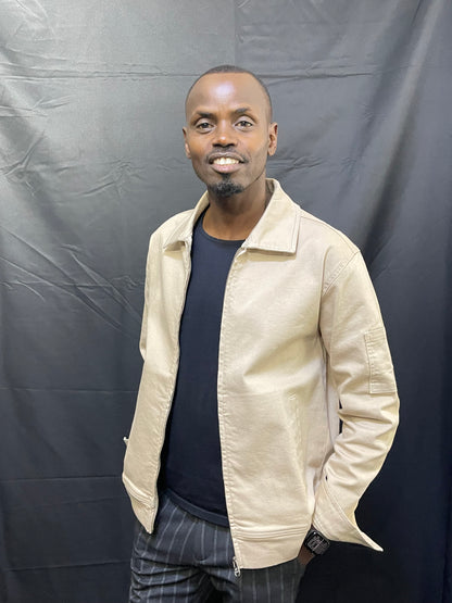 Cotton Jacket- Beige