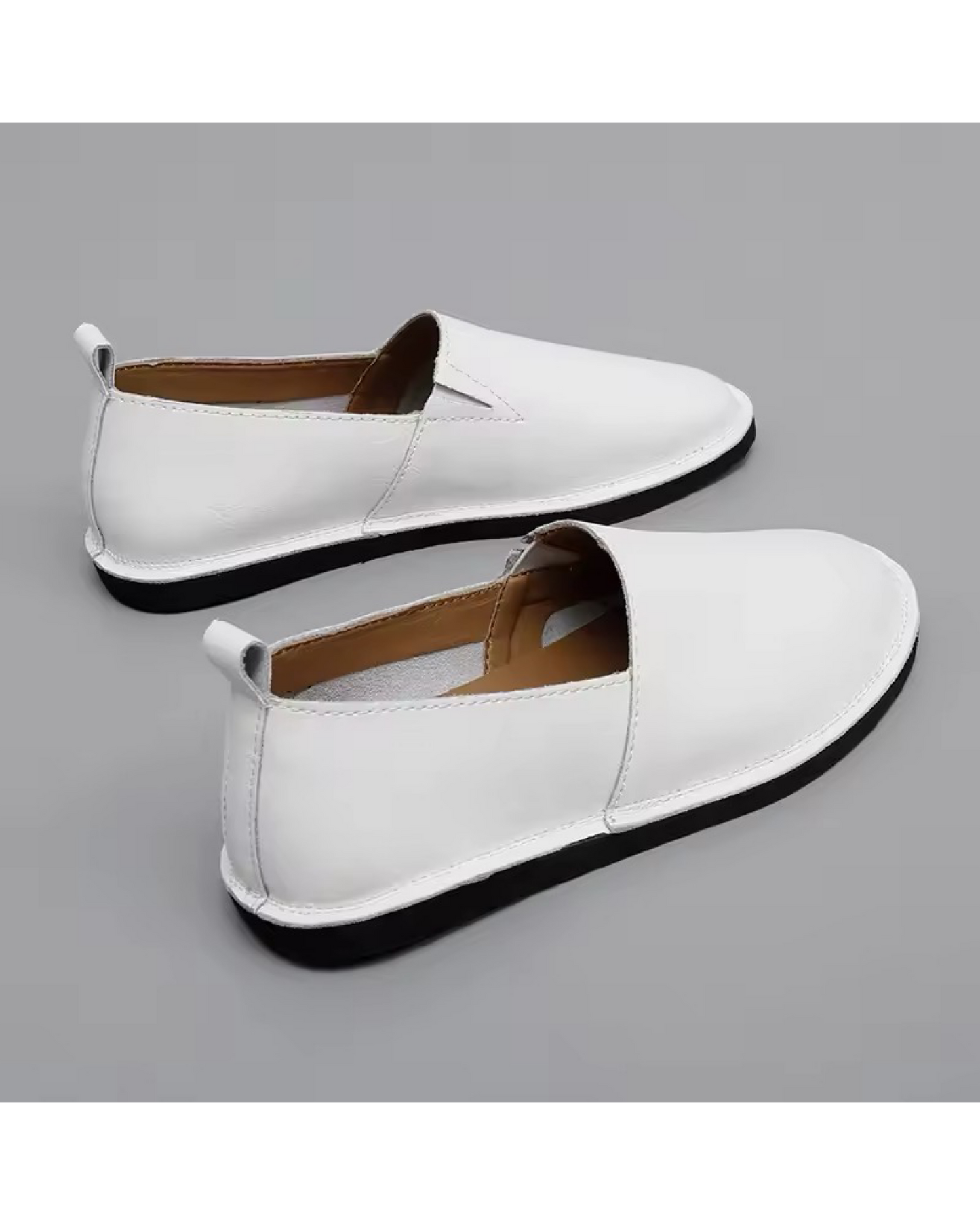 Boat Loafer(White)