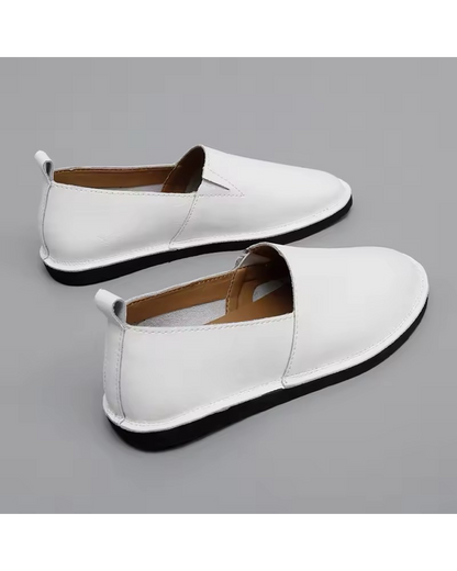 Boat Loafer(White)