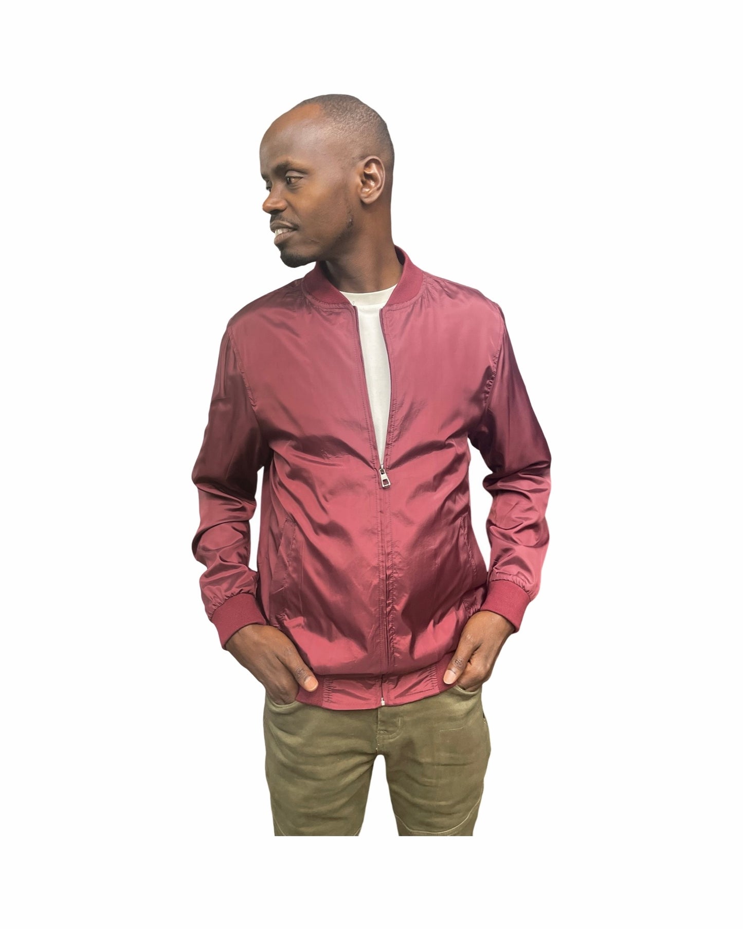 Maroon Waterproof Jacket