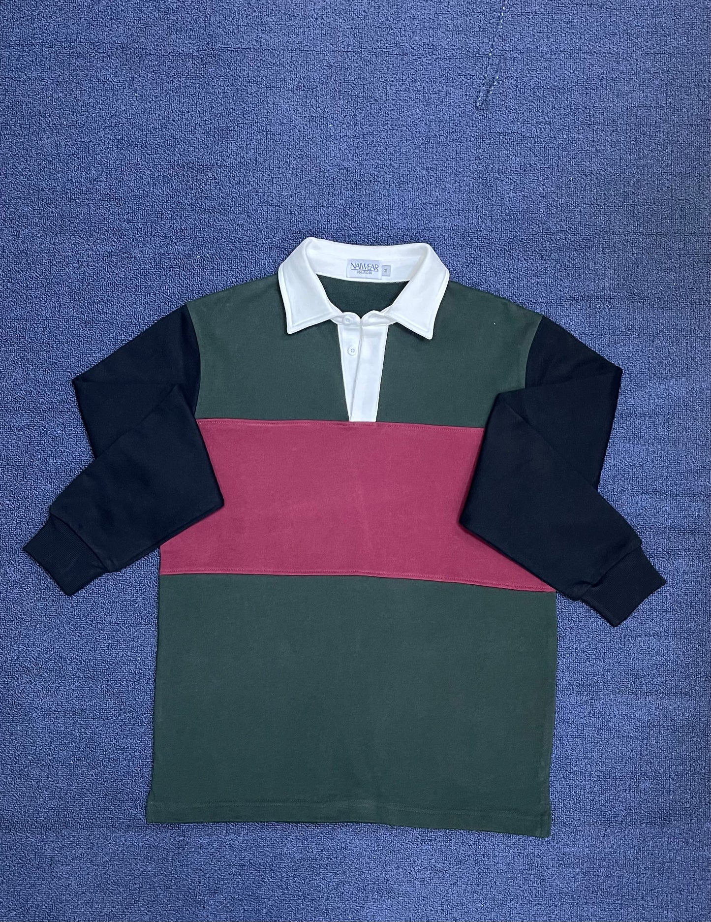 Mr. NICE Long Sleeve Polo Shirts-  Mix Color