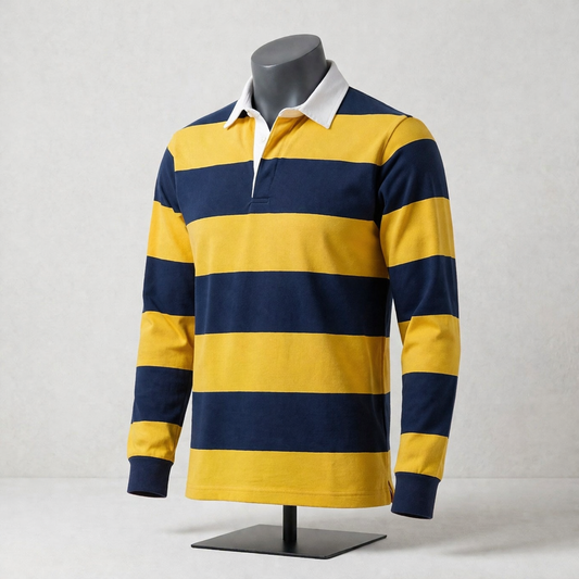 Alfa9 Rugby Shirts- Mustard