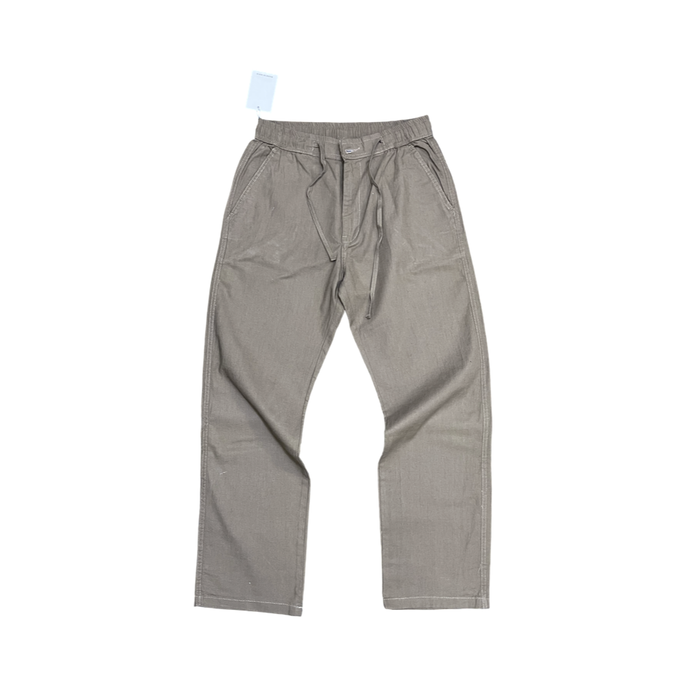 Apricot Linen Pants