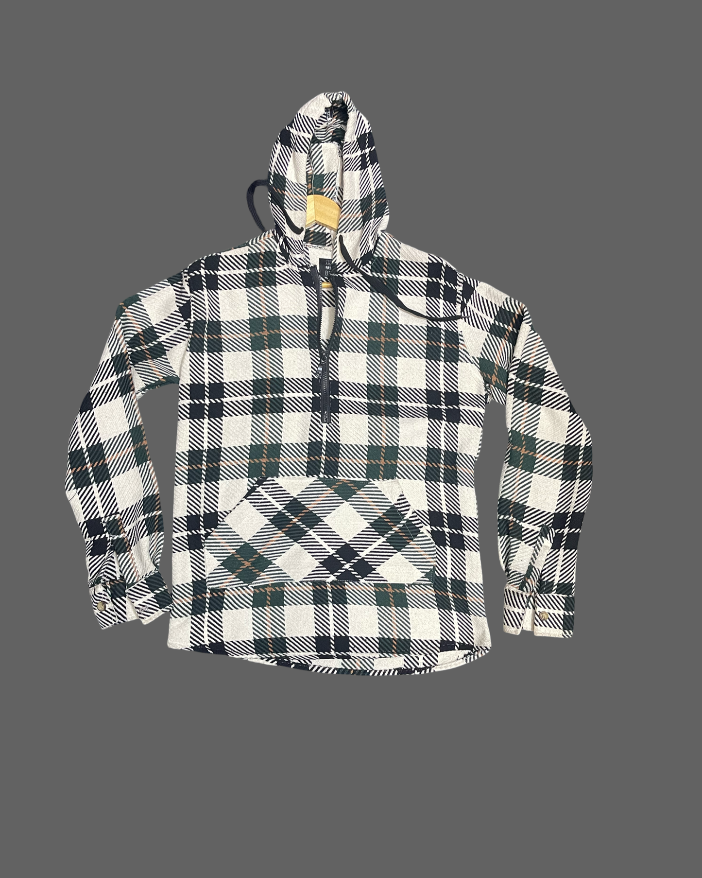 Hooded Flannel Shirt