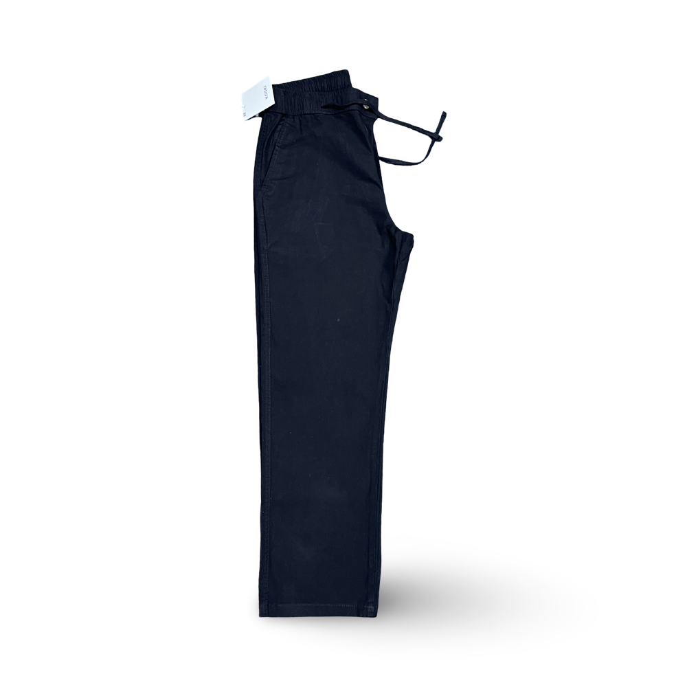 Black Linen Pants Buggy