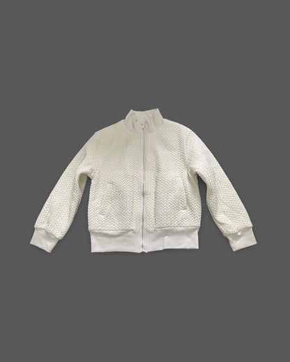Chain Link Bomber Jacket