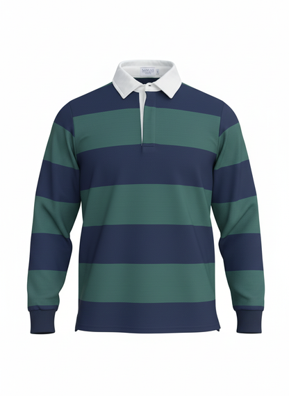 Alfa9 Rugby Shirts- Green
