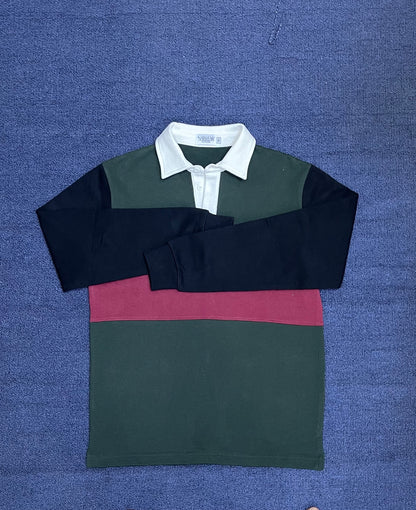 Mr. NICE Long Sleeve Polo Shirts-  Mix Color