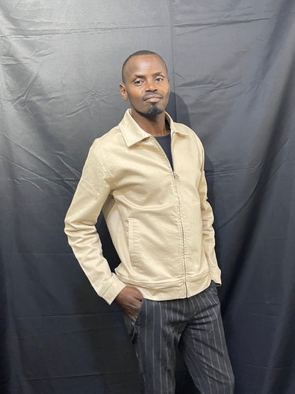 Cotton Jacket- Beige