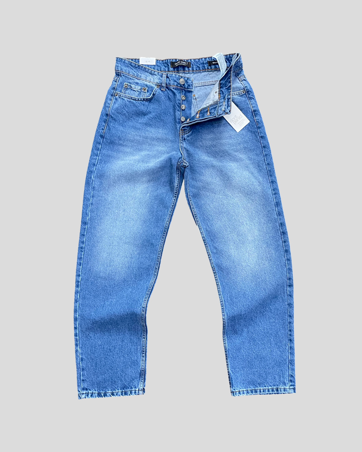 Baggy Denim Pants(Light Wash)