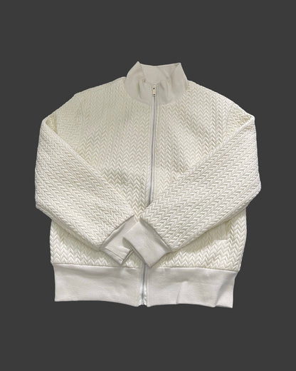 Chain Link Bomber Jacket